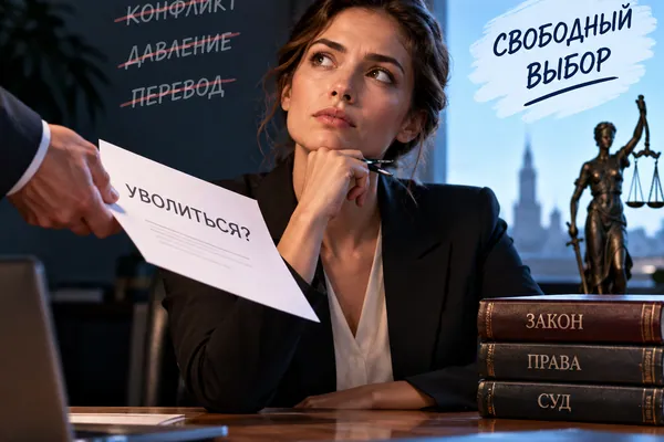 Иллюстрация к новости «Кассация: предложение уволиться не доказывает принуждение к уходу»