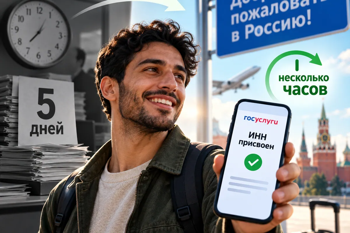 Иллюстрация к новости «Иностранцы смогут получать ИНН без подачи заявления»